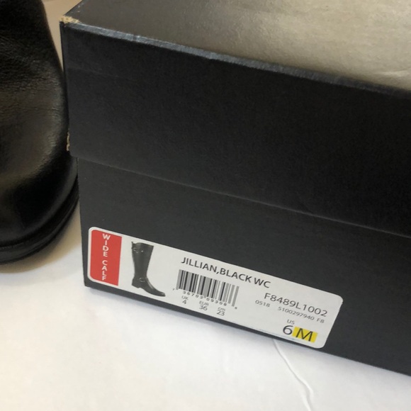 Naturalizer Jillian Wide Calf Black  Riding Boots - Picture 8 of 8